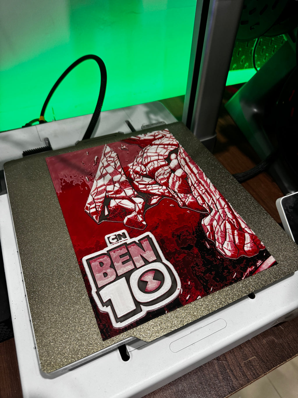Ben 10 Hueforge Artwork — Kaiju No. 8 Inspired 3D Print