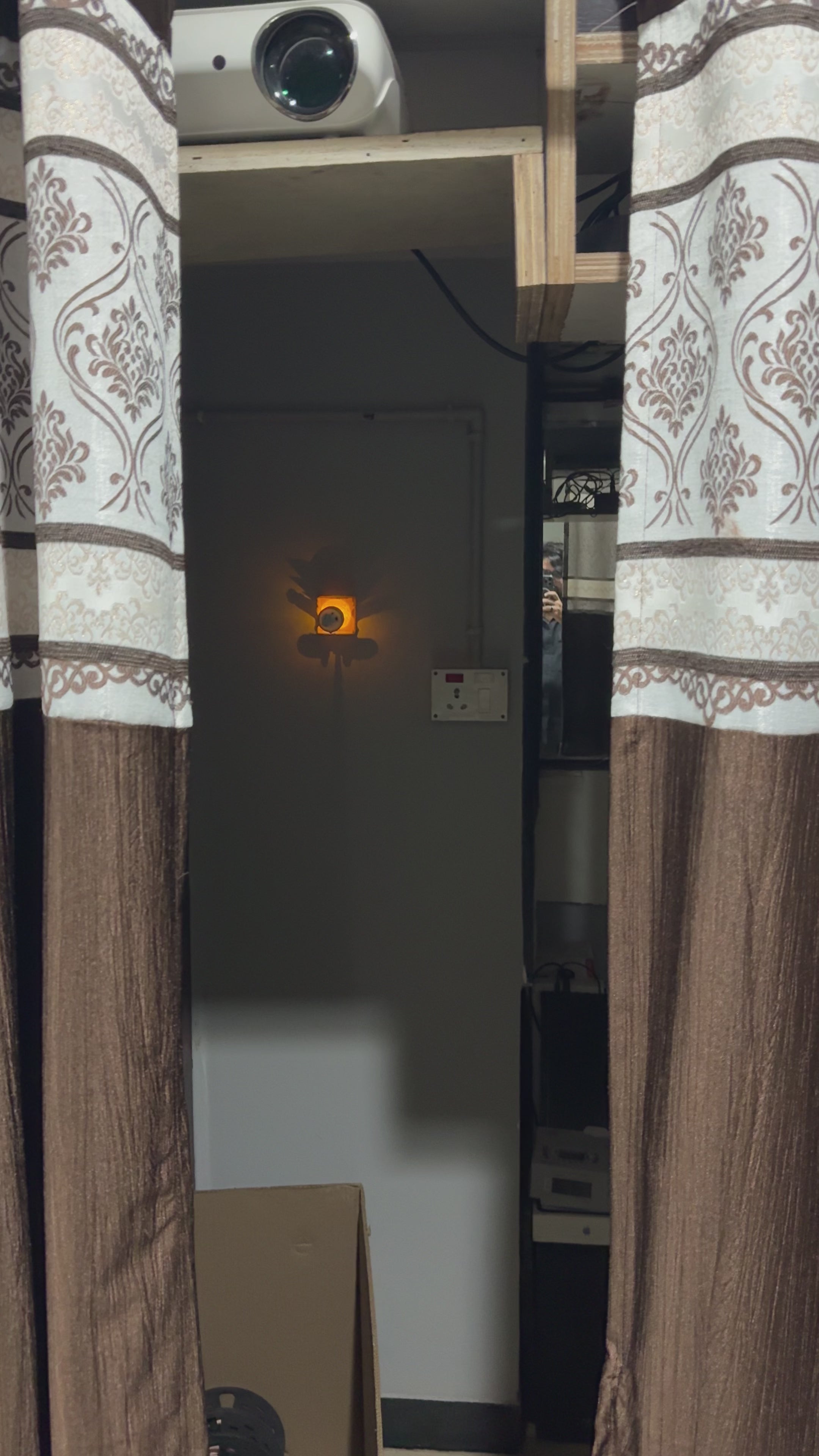 3D Printed Goku Shadow Lamp – Anime Projection Light | Dragon Ball Z Wall Decor Night Lamp - PreOrder